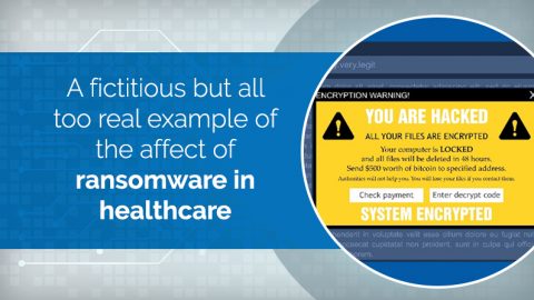 A fictitious but all too real example of the affect of ransomware in ...