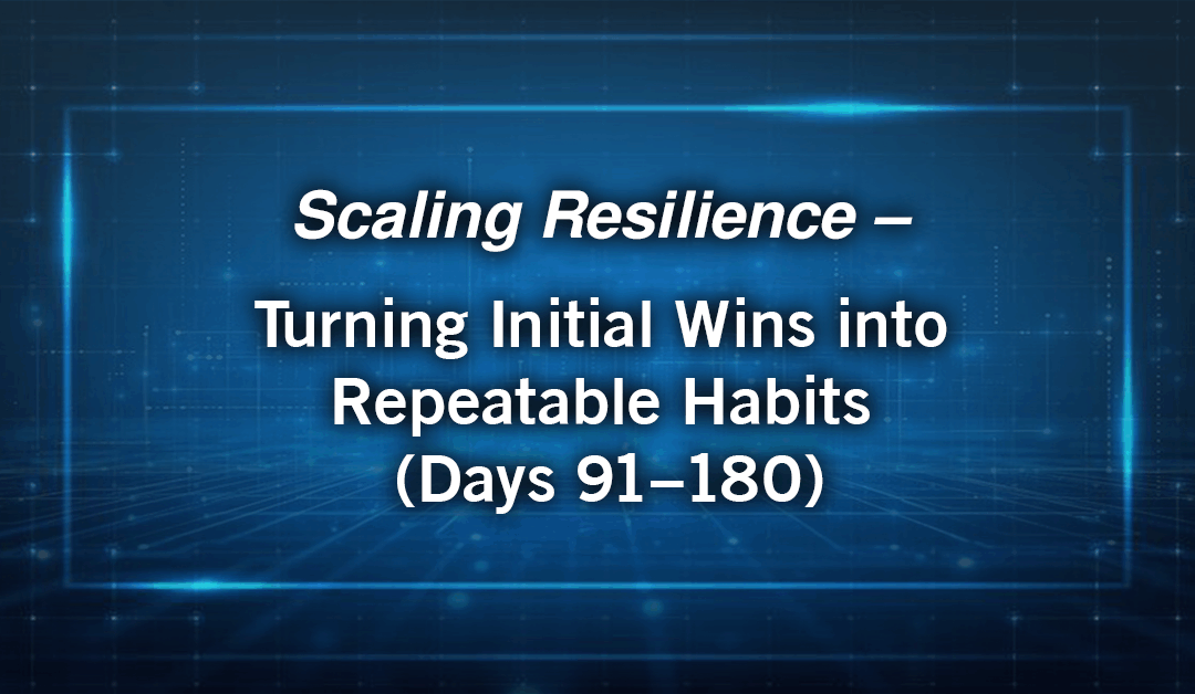 Scaling Resilience – Turning Initial Wins into Repeatable Habits (Days 91–180)