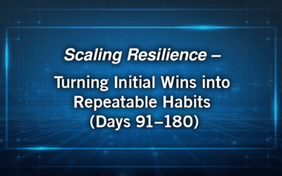 Scaling Resilience – Turning Initial Wins into Repeatable Habits (Days 91–180)