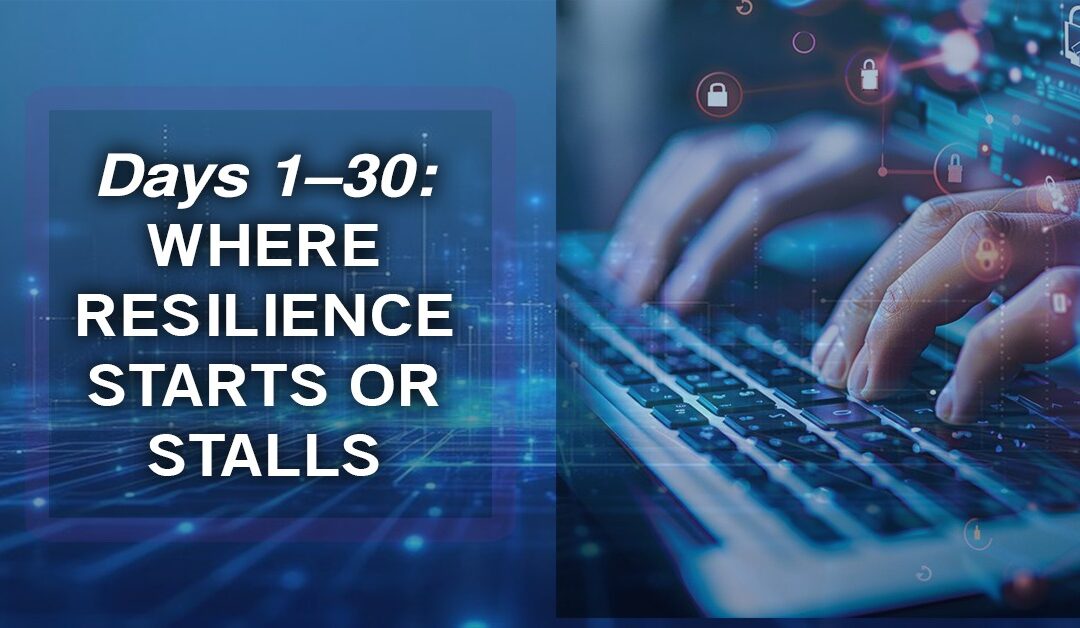 Where Resilience Starts or Stalls